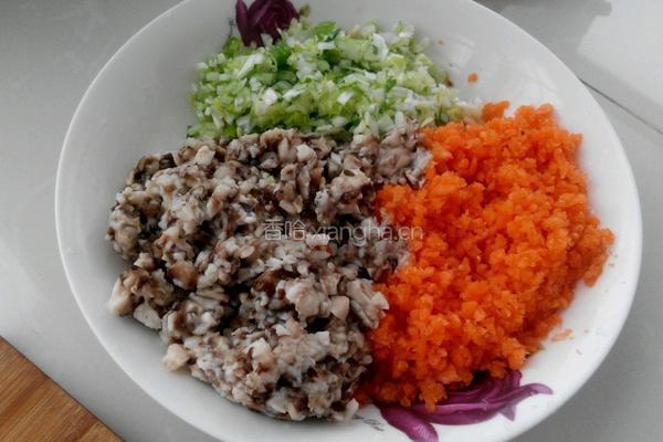 香菇胡萝卜鲜肉包的做法图解9