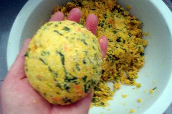 玉米面菜饽饽的做法图解7
