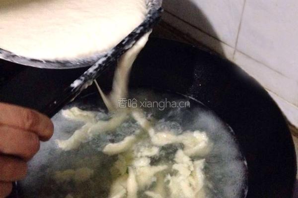 青菜面疙瘩汤的做法图解9