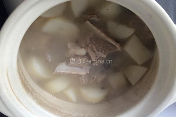 砂锅排骨萝卜汤的做法图解6