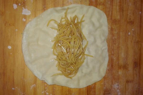 煎土豆丝饼的做法图解4