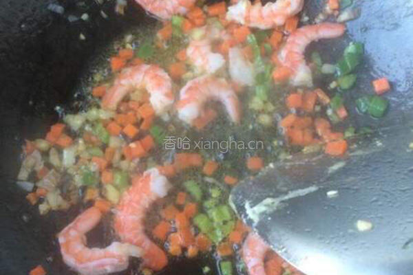 炒饭的做法图解3