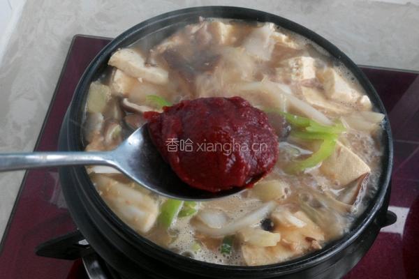 韩式大酱汤的做法图解8
