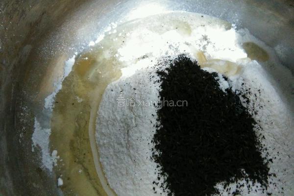 枫糖红茶伯爵饼的做法图解3
