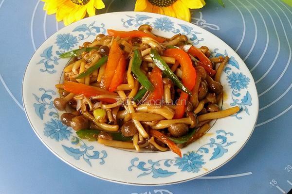 蚝油真姬菇的做法图解8