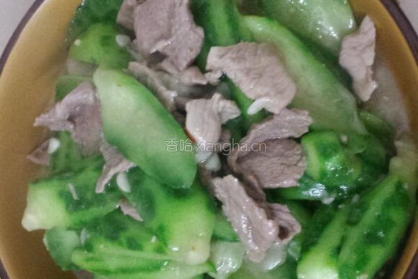 丝瓜炒瘦肉的做法图解4