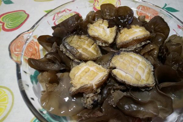 浇汁云耳托鲍鱼的做法图解12