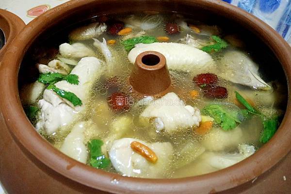 汽锅鸡的做法图解17