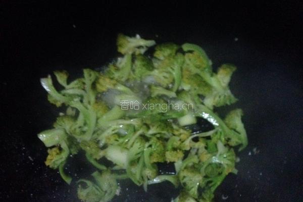 西兰花炒肉片的做法图解9