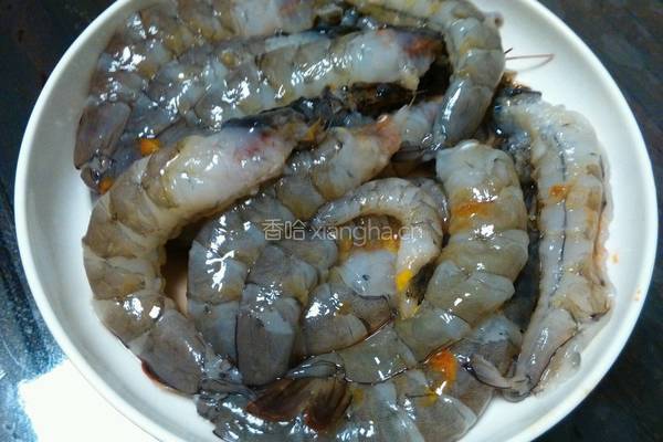 香煎大虾的做法图解3