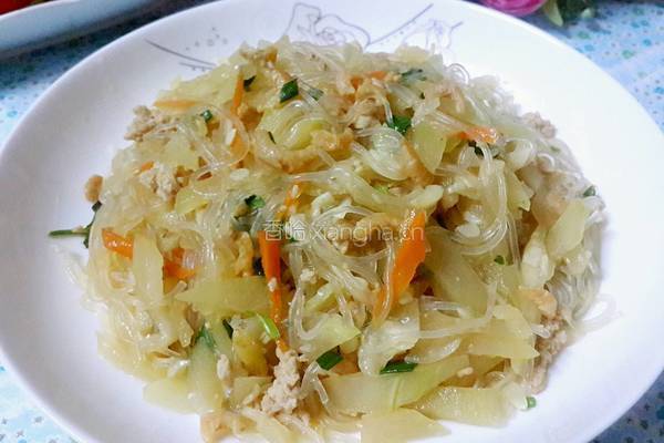 节瓜虾米粉丝