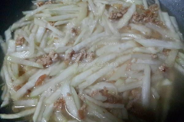 节瓜虾米粉丝的做法图解8