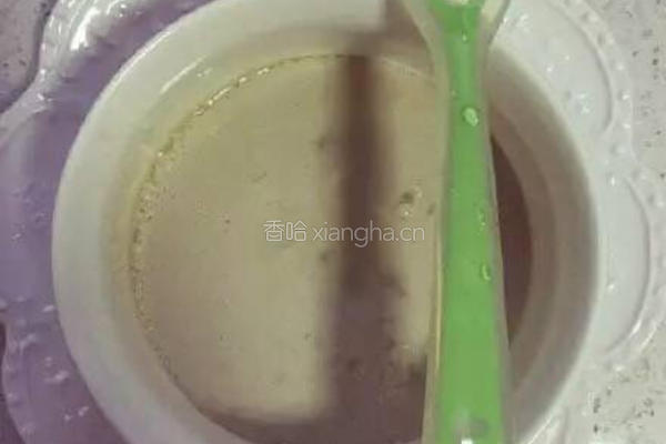香蕉蒸蛋的做法图解5