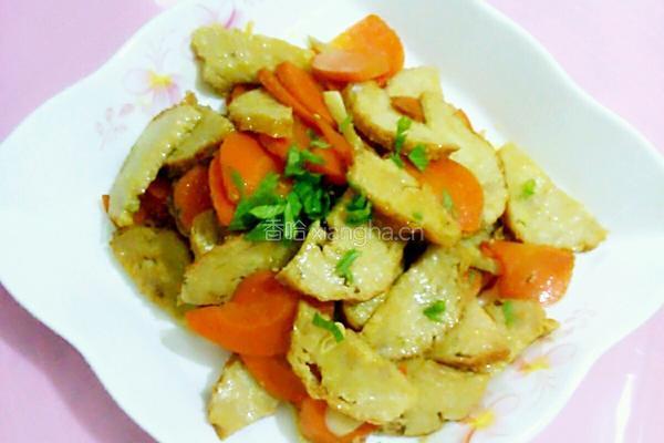 胡萝卜炒肉肠的做法图解7