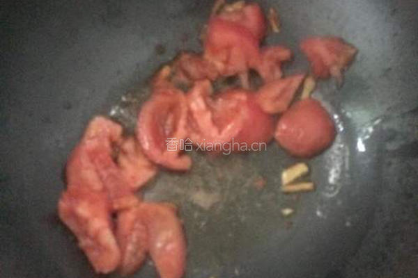 番茄炒豆腐的做法图解5