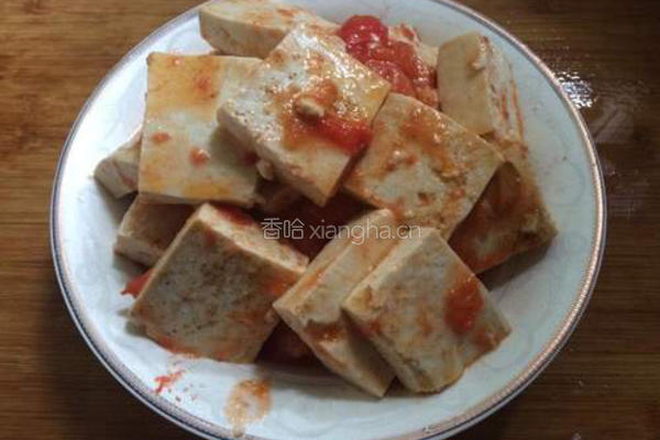 番茄炒豆腐的做法图解7
