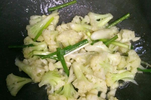 蒜粒菜花的做法图解6