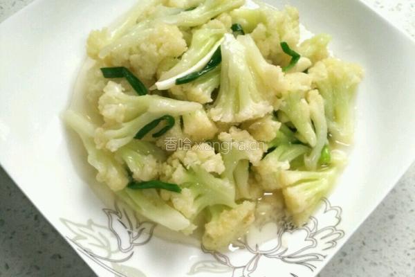 蒜粒菜花的做法图解7