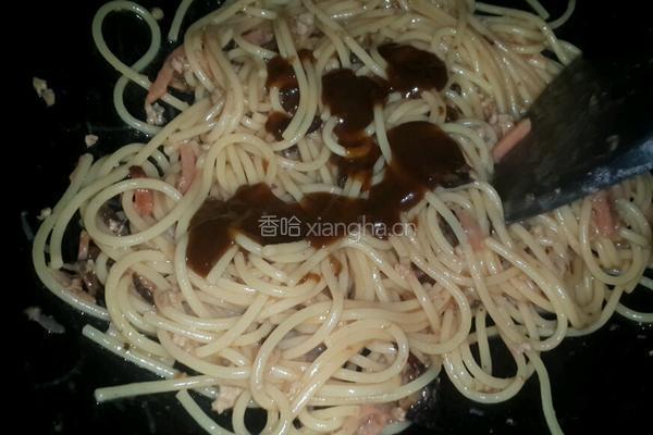 意大利面的做法图解8