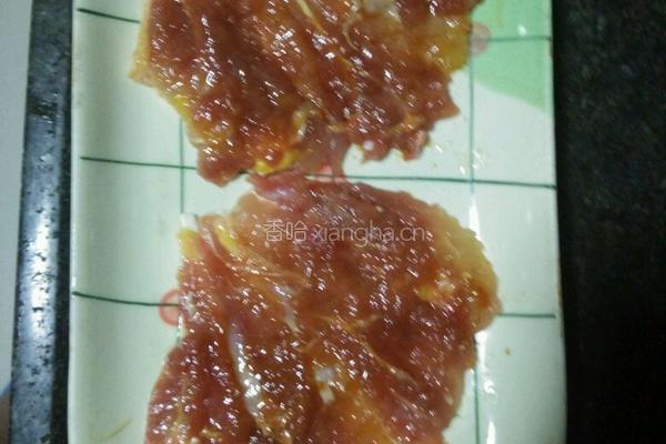 孜然鸡腿肉的做法图解3