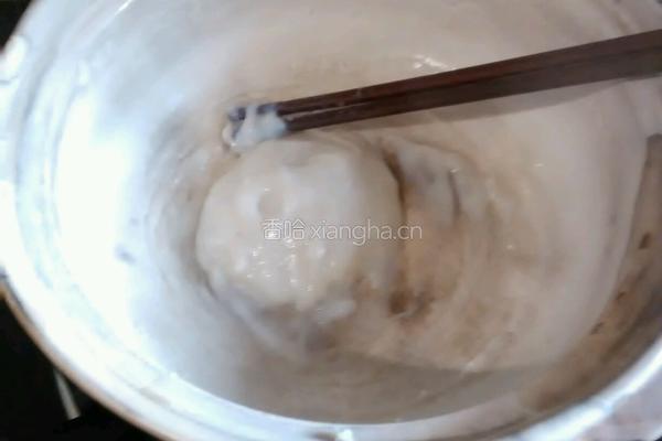 莲藕煎肉饼的做法图解3