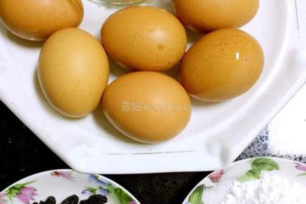 小麦胚芽坚果戚风蛋糕的做法图解1