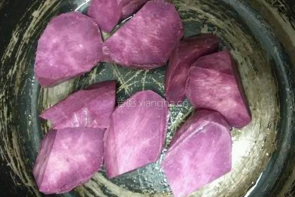 紫薯粥的做法图解2