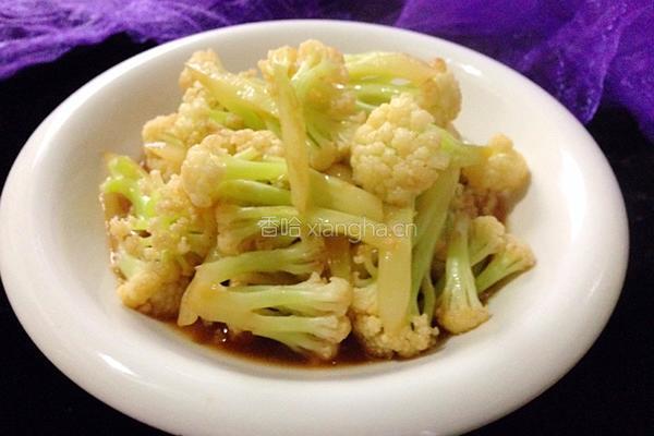 蚝油花菜的做法图解7