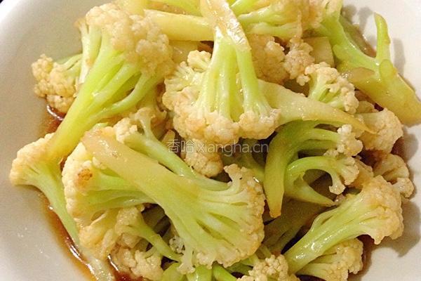 蚝油花菜的做法图解6