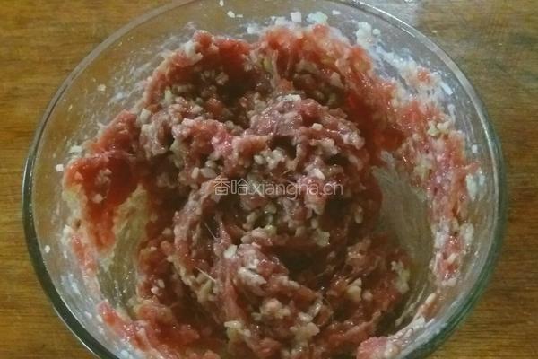 莲藕蕃茄牛肉丸（私房菜）的做法图解3