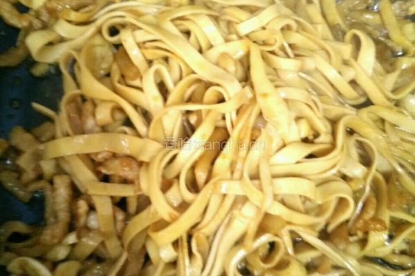 千张榨菜肉丝的做法图解8