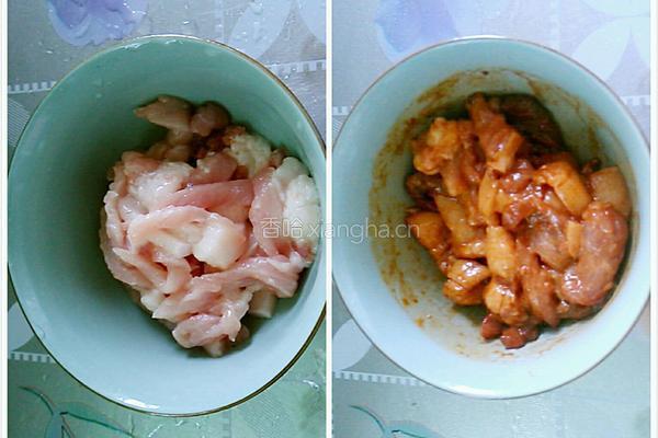 莴笋炒肉丝的做法图解2