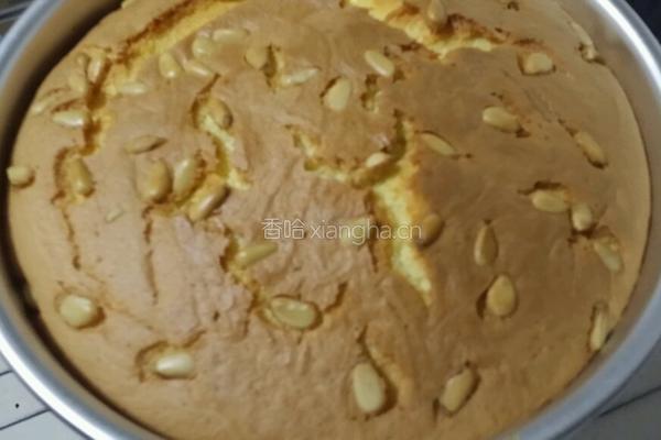 松仁蛋糕的做法图解7