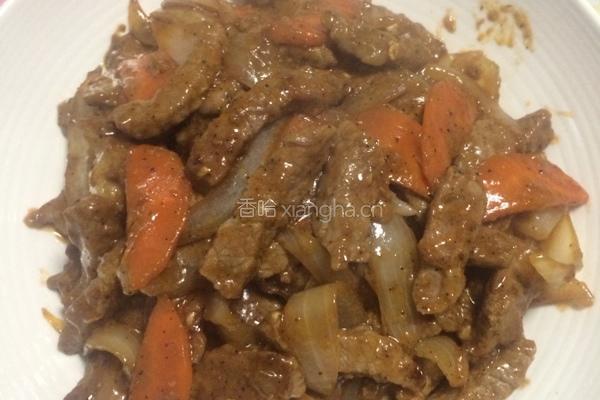 黑椒牛柳的做法图解8