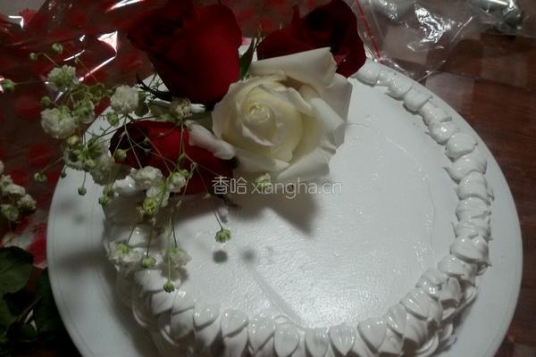 鲜花奶油蛋糕的做法图解22