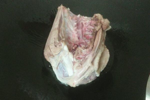 红烧鹅肉的做法图解3