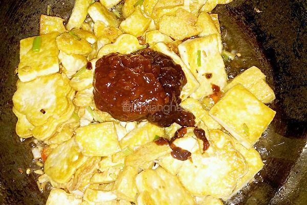 李锦记黄豆酱焖豆腐的做法图解14