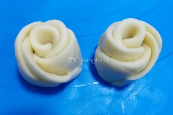 玫瑰花面包的做法图解8