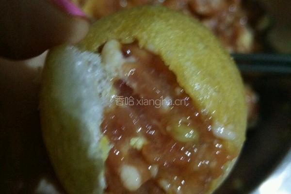 油面筋酿肉的做法图解7