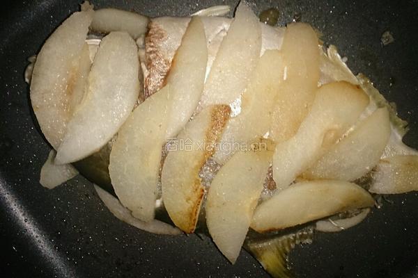 梨鲜金鲳的做法图解8