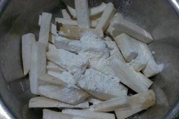 酥炸杏鲍菇的做法图解3