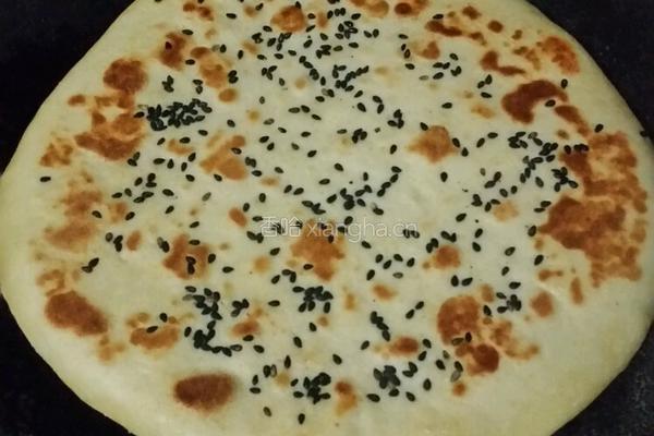 红糖奶酥馅芝麻饼的做法图解4