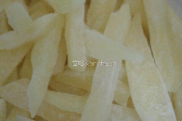 自制薯条的做法图解4