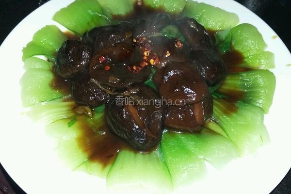 蚝油香菇菜心的做法图解6