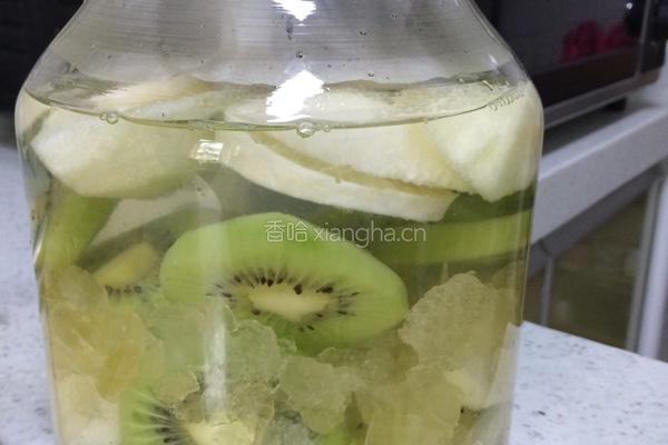 奇异果雪梨酵素的做法图解4