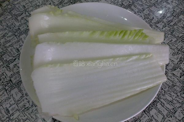剁椒白菜的做法图解1