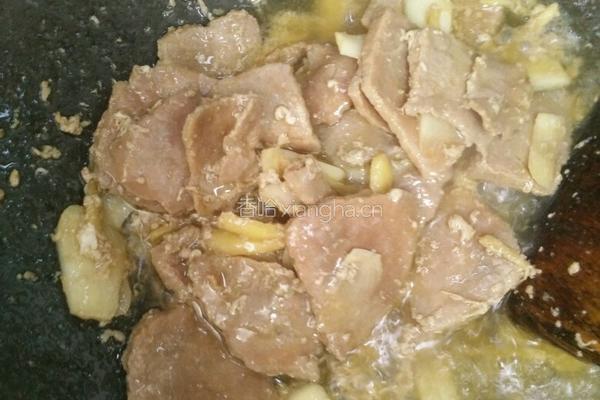 小炒牛肉的做法图解8