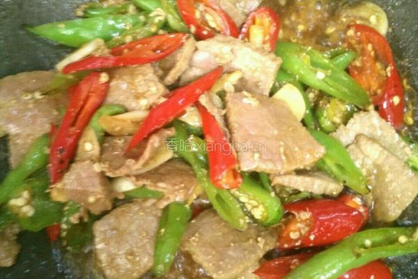 小炒牛肉的做法图解9
