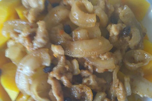 红薯粉蒸肉的做法图解5
