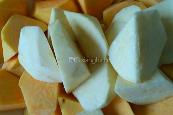 红薯粉蒸肉的做法图解1